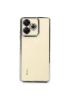 Mey İthalat®   Redmi 13 4G Kılıf  Lensli Silikon - Gümüş