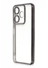 Mey İthalat®  Xiaomi Redmi 13 4G Kılıf  Lensli Silikon - Siyah