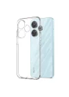 Mey İthalat®   Redmi 13 4G Kılıf Lüx Şeffaf Silikon