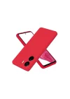 Mey İthalat®  Xiaomi Redmi 13C Kılıf First Silikon - Kırmızı