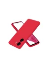 Mey İthalat®  Xiaomi Redmi 13C Kılıf First Silikon - Kırmızı