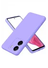Mey İthalat®  Xiaomi Redmi 13C Kılıf First Silikon - Lila