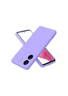 Mey İthalat®  Xiaomi Redmi 13C Kılıf First Silikon - Lila