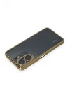 Mey İthalat®   Redmi 13C Kılıf  Lensli Silikon - Gold