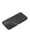 Mey İthalat®   Redmi 13C Kılıf  Lensli Silikon - Siyah