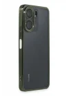Mey İthalat®   Redmi 13C Kılıf  Lensli Silikon - Yeşil