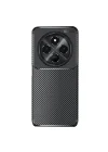 Mey İthalat®   Redmi 14C Kılıf Auto Focus Karbon Kapak - Siyah