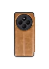 Mey İthalat®   Redmi 14C Kılıf Flip Cover - Taba