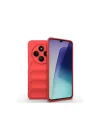Mey İthalat®   Redmi 14C Kılıf Optimum Silikon - Kırmızı