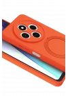 Mey İthalat®  Xiaomi Redmi 14C Regal Magsafe Standlı Kapak - Turuncu