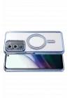 Mey İthalat®   Redmi 15 4G Joke Simli Magneticsafe Kılıf - Mavi