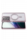 Mey İthalat®   Redmi 15 4G Joke Simli Magneticsafe Kılıf - Pembe