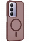 Mey İthalat®   Redmi 15 4G Jota Magsafe Kapak - Bordo
