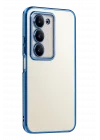 Mey İthalat®  Xiaomi Redmi 15 4G  Lensli Silikon - Açık Mavi