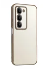 Mey İthalat®  Xiaomi Redmi 15 4G  Lensli Silikon - Çöl Titanyum