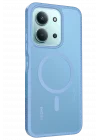 Mey İthalat®   Redmi 15C 4G Jota Magsafe Kapak - Açık Mavi