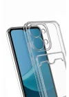 Mey İthalat®  Xiaomi Redmi 15C 4G Kılıf Kart Şeffaf Silikon - Şeffaf