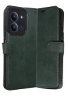 Mey İthalat®   Redmi 15C 4G Trend S Plus Kapaklı Kılıf - Yeşil