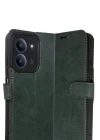 Mey İthalat®   Redmi 15C 4G Trend S Plus Kapaklı Kılıf - Yeşil