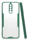 Mey İthalat®  Xiaomi Redmi 9 Kılıf Platin Silikon - Yeşil
