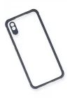 Mey İthalat®   Redmi 9A Kılıf Miami Şeffaf Silikon - Gri