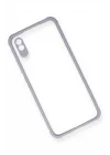 Mey İthalat®   Redmi 9A Kılıf Miami Şeffaf Silikon - Lila