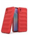 Mey İthalat®  Xiaomi Redmi 9A Kılıf Optimum Silikon - Kırmızı