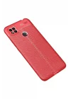 Mey İthalat®   Redmi 9C Kılıf Auto Focus Kapak - Kırmızı