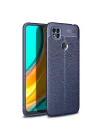 Mey İthalat®   Redmi 9C Kılıf Auto Focus Kapak - Lacivert