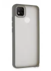 Mey İthalat®  Xiaomi Redmi 9C Kılıf Elegant Kapak - Titan Gri