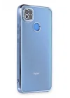 Mey İthalat®  Xiaomi Redmi 9C Kılıf  Lensli Silikon - Açık Mavi