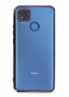 Mey İthalat®  Xiaomi Redmi 9C Kılıf  Lensli Silikon - Mor