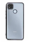 Mey İthalat®  Xiaomi Redmi 9C Kılıf  Lensli Silikon - Siyah