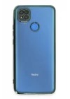 Mey İthalat®  Xiaomi Redmi 9C Kılıf  Lensli Silikon - Yeşil