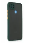 Mey İthalat®  Xiaomi Redmi 9C Kılıf Montreal Silikon Kapak - Yeşil