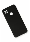 Mey İthalat®   Redmi 9C Kılıf Nano içi Kadife Silikon - Siyah