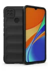 Mey İthalat®  Xiaomi Redmi 9C Kılıf Optimum Silikon - Siyah