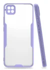 Mey İthalat®   Redmi 9C Kılıf Platin Silikon - Lila