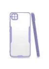 Mey İthalat®   Redmi 9C Kılıf Platin Silikon - Lila
