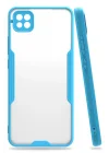 Mey İthalat®   Redmi 9C Kılıf Platin Silikon - Mavi