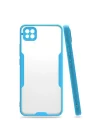 Mey İthalat®   Redmi 9C Kılıf Platin Silikon - Mavi