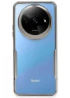 Mey İthalat®   Redmi A3 4G Kılıf Boyi Silikon Kapak - Titan Gri