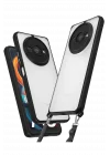 Mey İthalat®  Xiaomi Redmi A3 4G Kılıf Penta Silikon Kılıf - Siyah