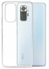 Mey İthalat®  Xiaomi Redmi Note 10 Kılıf Lüx Şeffaf Silikon