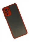 Mey İthalat®  Xiaomi Redmi Note 10 Kılıf Montreal Silikon Kapak - Kırmızı
