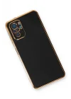 Mey İthalat®   Redmi Note 10 Kılıf Volet Silikon - Siyah