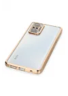 Mey İthalat®  Xiaomi Redmi Note 10 Pro Kılıf  Lensli Silikon - Gold