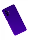 Mey İthalat®  Xiaomi Redmi Note 10 Pro Kılıf Nano içi Kadife Silikon - Mor