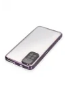 Mey İthalat®  Xiaomi Redmi Note 11 Kılıf  Lensli Silikon - Mor