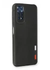 Mey İthalat®  Xiaomi Redmi Note 11 Kılıf Loop Deri Silikon - Siyah
